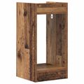 vidaXL Stojan na rastliny 2 ks Staré drevo 30 x 30 x 60 cm