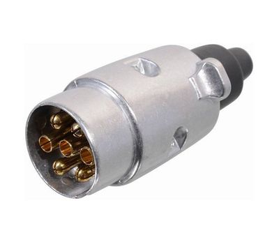 Zástrčka ťažného zariadenia 7 pólov COMPASS 07452 Alu