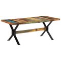 vidaXL Jedálenský stôl 180x90x73 cm recyklovaný masív