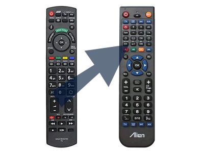 Diaľkový ovládač ALIEN Panasonic N2QAYB000487