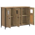 vidaXL Servírovacia skriňa Dub artisan 100 x 35 x 70 cm