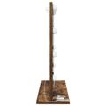 vidaXL Toaletné zrkadlo Dymová dub 60 x 55 x 18 cm Obdĺžnikový