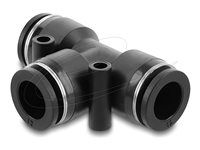 Pneumatická spojka 12 mm s dvoma montážnymi