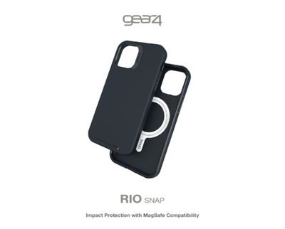 ZAGG GEAR4 D3O Rio Snap kryt iPhone 12 Pro Max čierny
