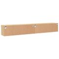 vidaXL TV skrinky s LED svetlami 2 ks dub sonoma 100x30x30 cm