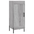 vidaXL Komoda sivý dub sonoma 34,5x34x90 cm spracované drevo