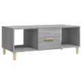 vidaXL Konferenčný stolík sivý sonoma 102x50x40cm kompozitné drevo