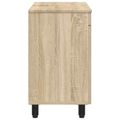 vidaXL Kozmetický stolík do kúpeľne Dub sonoma 60 x 35 x 60 cm