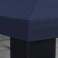 vidaXL Kryt altánku s bočnými stenami Modrá 600,5 x 300,5 cm Polyester