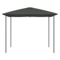 vidaXL Altánok 3x3x2,6 m antracitový 160 g/m²