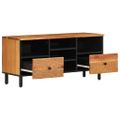 vidaXL TV skrinka 100x33x46 cm akáciový masív