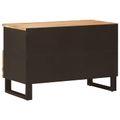 vidaXL TV skrinka Hnedá 70 x 33 x 46 cm Masívne mango drevo
