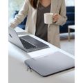 TOMTOC THE HER, Taška na notebook 16'' Blue