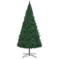 vidaXL Vianočný stromček Zelená 400 cm PVC