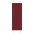 vidaXL plisovaná roleta Bordeaux červená 40x150 cm Šírka látky 39,4 cm