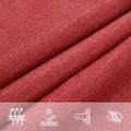vidaXL Tieniaca plachta 160 g/m² červená 3,5x3,5x4,9 m HDPE