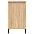 vidaXL Nočný stolík dub sonoma 40x35x70 cm spracované drevo