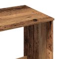 vidaXL Stôl Old Wood 100x50x75 cm Engineered Wood