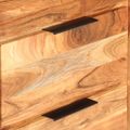 vidaXL Komoda 59x33x75 cm akáciový masív