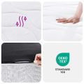 vidaXL Bonnell pružinový matrac stredne tvrdý 120x200 cm