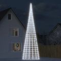 vidaXL LED vianočný stromček 3000 LED studená biela 800 cm