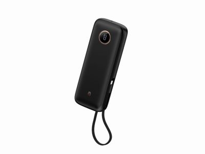 Platinet Powerbanka 20000 mAh 70W Power Delivery, 1xUSB-C, 1xUSB-A, kábel USB-C 1m, čierna