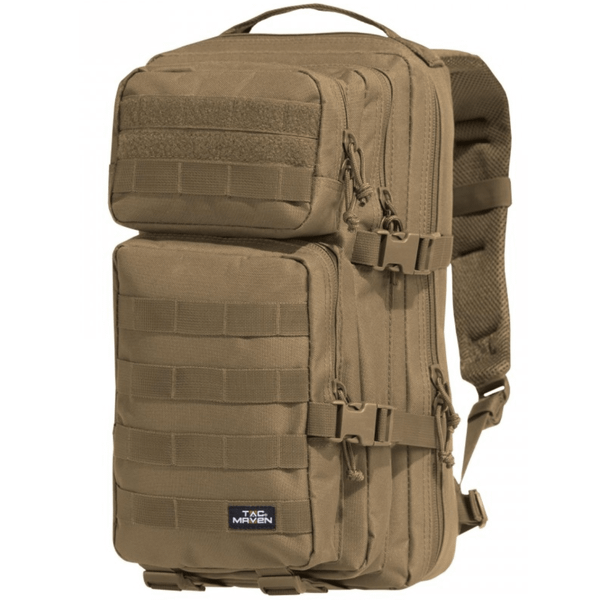 D16001-03-Coyote-PER PIECE Pentagon Assault Small Backpack (TAC MAVEN) (BF)