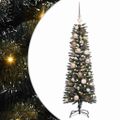 vidaXL Umelý vianočný stromček Zelená 120 cm PVC, plast a oceľ