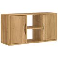 vidaXL TV skrinka „ODDA“ 79x24x40 cm masívne borovicové drevo