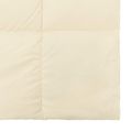 vidaXL Prikrývka na celý rok 240 x 260 cm 4 ročné obdobia Krémová