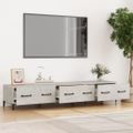 vidaXL TV stolík betónovo sivý 150x34,5x30 cm spracované drevo