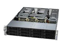 Supermicro CloudDC A+ 2015CS-TNR-01-G2 - Server - inštalovateľný do racku 2U - 1-smerný - 1 x EPYC 9455P / až 4.4 GHz - RAM 768 GB - SATA/SAS/NVMe 3.5" zásuvka(y) - SSD 2 x 3.8 TB - NVMe, SSD 2 x 240 GB, HDD 8 x 24 TB - 25 Gigabit Ethernet, 10 Gigabit Ethernet, 2.5 Gigabit Ethernet, 5 Gigabit Ethernet, Gigabit Ethernet - žiadny OS - monitor: žiadny - strieborná konštrukcia, čierna predná časť