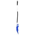 vidaXL Lopata na sneh modrá 145 cm hliník
