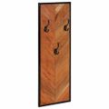 vidaXL Vešiaky na kabáty 2 ks 35x1x90 cm Masívna akácia