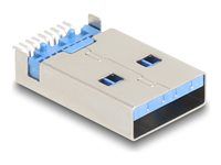 USB 5 Gbps Type-A samec 9 pin SMD konektor