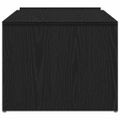 vidaXL Konferenčný stolík Čierny dub 90 x 45 x 35 cm Kompozitné drevo