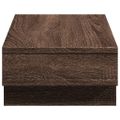 vidaXL Stojan na monitor hnedý dub 50x27x15 cm kompozitné drevo