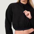 Dámska mikina Zip-Up NEO Black - GymBeam, veľkosť XS