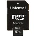 INTENSO Micro SDHC karta 32GB Class10, UHS-1 PRO