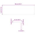 vidaXL Schodiskové stupne 20 ks 90x25x2 cm neošetrený dubový masív