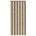 vidaXL Záves proti hmyzu z chenille Tmavohnedá a béžová 100 x 220 cm