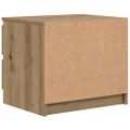 vidaXL Nočné stolíky 2 ks dub artisan 50x40x43,5 cm kompozitné drevo
