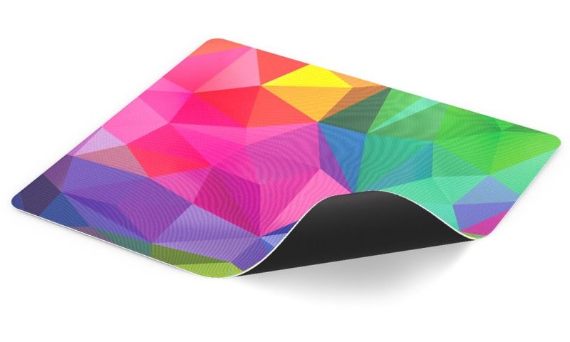 Endorfy podložka na stôl Crystal L Spectrum / 450×400×3 mm / vodeodolná / dúhová Podložka pod myš, herná, 450×400×3mm, vodeodolná, dúhová