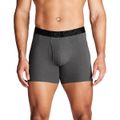 Pánske boxerky Perf Cotton 6in 3Pack Grey - Under Armour