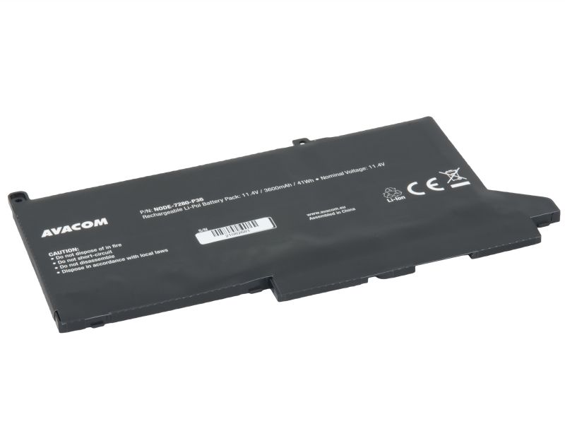 AVACOM batéria pre Dell Latitude 7280, 7480 Li-Pol 11,4 V 3600mAh