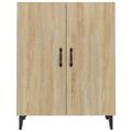 vidaXL Komoda dub sonoma 70x34x90 cm spracované drevo