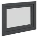 vidaXL Otočné a sklopné okno do suterénu RISOR 80 x 70 cm PVC a sklo