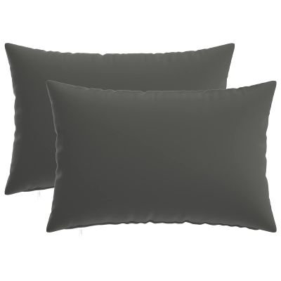 vidaXL Poťah na podložku 2 pcs HEERLEN Antracitová 50 x 75 cm