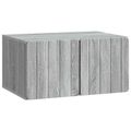 vidaXL Nástenná TV skrinka 59,5 x 41 x 30 cm Sivý Sonoma