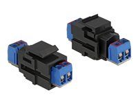 Modul - 2-pinový terminálový blok - čierna